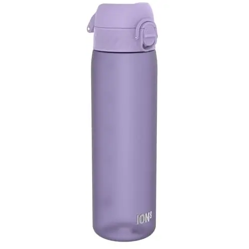 Produktbild: ion8 Trinkflasche, 500 ml, Auslaufsicher, Einhandöffnung, Sichere Verriegelung, Spülmaschinenfest, BPA-frei, Tragegriff, Klappdeckel, Leicht zu Reinigen, Klimaneutral, Knallrosa