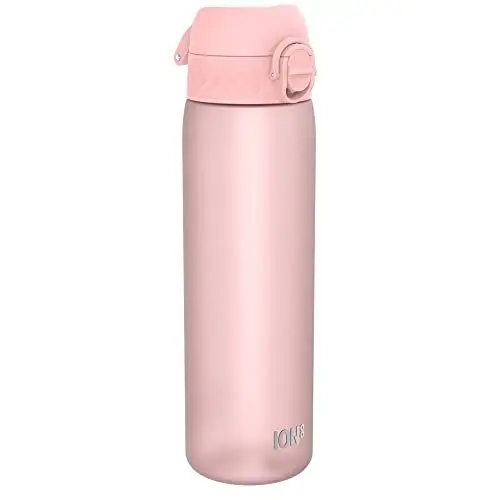 Produktbild: ion8 Trinkflasche, 500 ml, Auslaufsicher, Einhandöffnung, Sichere Verriegelung, Spülmaschinenfest, BPA-frei, Tragegriff, Klappdeckel, Leicht zu Reinigen, Klimaneutral, Sonicblau
