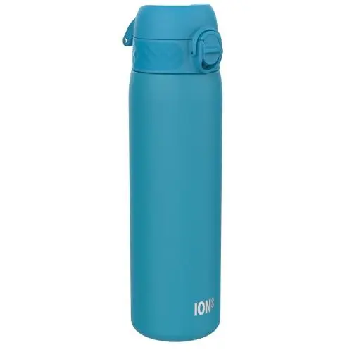 Produktbild: ION8 Vakuumisolierte Edelstahl-Trinkflasche, 500 ml, Auslaufsicher, Einhandöffnung, Sichere Verriegelung, Spülmaschinenfest, Tragegriff, Leicht zu Reinigen, Langlebig & Kratzfest, Gelb