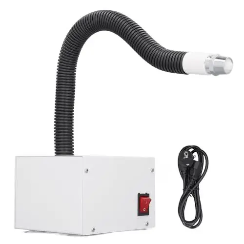 Produktbild: Ionisierende Luftpistolen-Staubentfernung mit Antistatischem Flexiblem Schlauch, Multifunktionale Ionisierende Luftschlange für die Gehäuseherstellung (EU-Stecker 220-240 V)