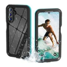 Produktbild: IP68CASE Samsung A15 5G Hülle Wasserdicht Stoßfest Galaxy A15 5G Handyhülle mit Integrierter Displayschutz Outdoor Panzerhülle Robust 360 Grad Unterwasser Schutzhülle für Samsung Galaxy A15 5G,Blau