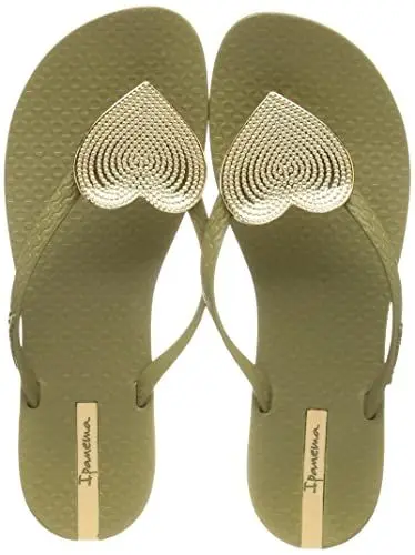 Produktbild: Ipanema Damen Maxi Fashion II FEM, Green/BEIGE, 37 EU Schmal