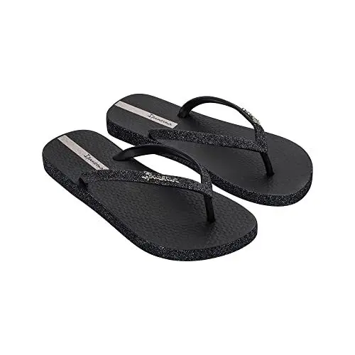 Produktbild: Ipanema Damen Maxi Glow FEM, Black/Glitter Dark Grey, 41/42 EU