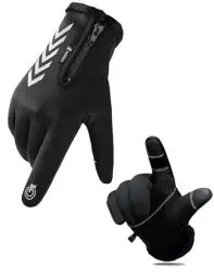 Produktbild: iParaAiluRy Handschuhe Herren Winter Fahrradhandschuhe Herren Winter mit Touchscreen, Winterhandschuhe Herren Damen für Fahrrad Laufen Wandern, Thermo Handschuhe Herren