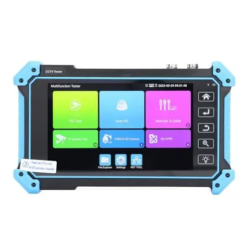 Produktbild: IPC5200Plus Koaxial CCTV Tester 5,4 Zoll IPS Touchscreen Automatischer HD Video Monitor Tester für AHD CVI TVI VGA Display Video Monitor IPS Touchscreen