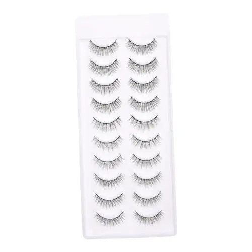Produktbild: Ipetboom 10er Set Künstliche Wimpern 3d Dichte Wimpernverlängerung -dauernder Schwung Für Tanz Hochzeit Party