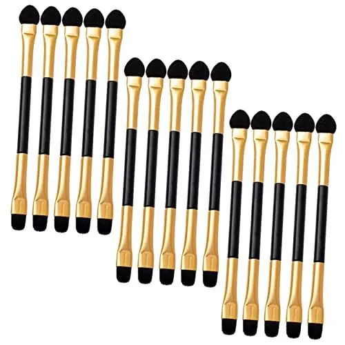 Produktbild: Ipetboom 15st Lidschatten Pinsel Augen-make-up-pinsel-set Lidschattenpinsel Für Die Augen Kleiner Make-up-pinsel Lidschattenstifte Für Die Augen Doppelkopf Fräulein Augenpinsel Ballaststoff