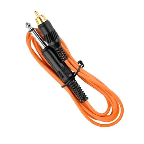 Produktbild: Ipetboom 1.73m Clipcord Maschinen-hookline Kabel Mit Hochempfindlicher Verbindung Orange Maschine Kupferdraht Anschluss Stromleitung Maschinenkabel Stromversorgung