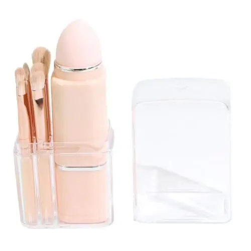 Produktbild: Ipetboom Elegantes Leichtes Make-up-pinsel-set 4-in-1-kit Lidschatten Rouge Lippen Pinsel Mit Zwei Enden