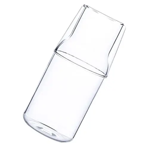 Produktbild: Ipetboom 1 Satz Glaskaraffe aus Hochwertigem Borosilikatglas Kältebeständig für Fruchtsäfte Wasser und Tee für Partys und Täglichen Gebrauch