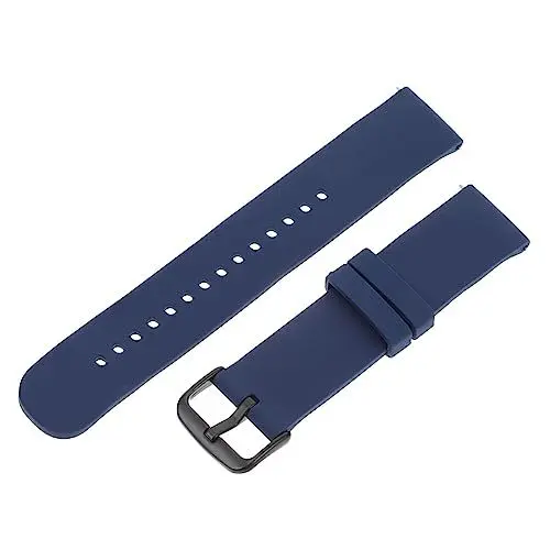 Produktbild: Ipetboom 1 Stück Armband uhrenarmbänder watches uhrenzubehã¶r wrist bands watch accessories uhrenzubehör uhrn Armbänder für Männer Gold Ersatz betrachten runden Kieselgel Blue