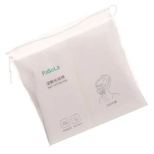 Produktbild: Ipetboom 200st Tuch Zum Entfernen Von Wattepads Make-up-schwämme Make-up-entferner-tücher Gesichtspeelingschwamm Nagelschwamm Wasser Sparen Weiß Fräulein Baumwolle Puderpad