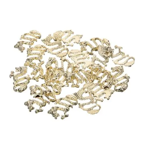 Produktbild: Ipetboom 20st Retro Alloy Dragon Series Nail Art Zubehör Dreidimensionale Diy Metallnägel Im Chinesischen Stil (-01) 20 Stück 3d-nagelanhänger Fingernageldekore Nailart-schmuck China Charme