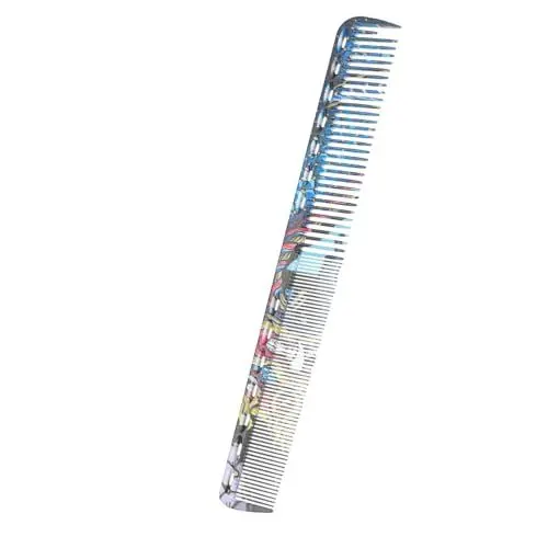 Produktbild: Ipetboom 2 Stücke Haarschnitt Kamm Styling Schneidwerkzeug Abs Tragbarer Kamm Friseurkämme Breiter Dichten Zahn
