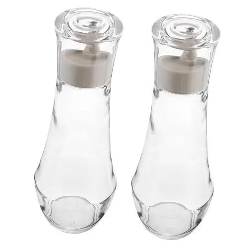Produktbild: Ipetboom Mundwasserspender aus 2 Stück Nachfüllbare Flasche mit Deckel für Badezimmer und Küche 8.8 oz Vielseitiger Spender für Mundwasser und Handseife