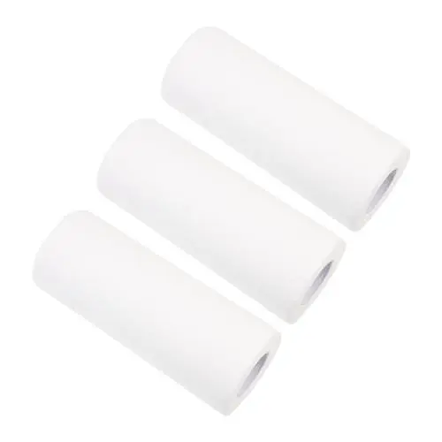 Produktbild: Ipetboom 3 Rollen Küchenreinigungspapier Faser-geschirrtuch Geschirr Abwischen Küchenwaren Geschirrspülpapier Küchenpapier Geschirr Waschtuch Stoffwischlappen Küchenlappen Vlies Weiß