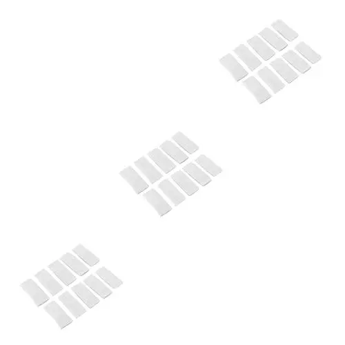 Produktbild: Ipetboom 3 Sätze Magnetischer Scheibenwischer Aus Baumwolle Saugfähige Unterlage Absorbent Mat Fensterputzmittel Doppelseitiges Wattepad Reiniger Reinigungswatte Weiß 5 Paare * 3