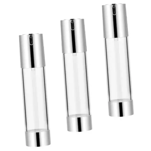 Produktbild: Ipetboom Nachfüllbarer Kosmetikbehälter Airless-pumpglas Reiseflaschen Für Toilettenartikel Auslaufsichere Cremetiegel