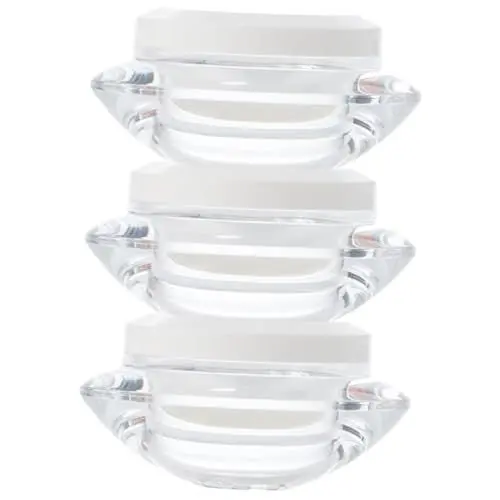 Produktbild: Ipetboom 3st Sahneflasche Leere Lotionbehälter Leere Lotionsbehälter Gesichtscremetiegel Runde Blechdosen Aluminium Lotion Reiseglas Schminktopf Kosmetikdosen Reisen Container Acryl Füllung