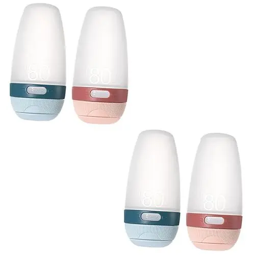 Produktbild: Ipetboom 4 Stück Flasche aus Kieselgel rosa Behälter Toilettenartikelbehälter Reiseflaschen Shampoo sahnespender Reiseflasche aus Silikon auslaufsichere Silikonflasche Lotion Klimaanlage pp