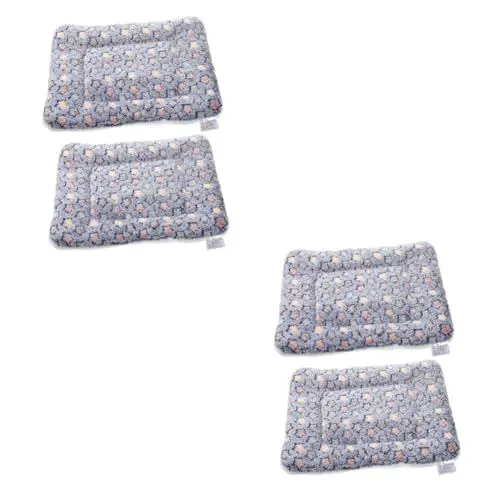 Produktbild: Ipetboom 2sets Puppy Pad Pet Supplies Weiche Matte Haustier Warme Bodenmatte Katze Schlafdecke 2 Stücke * 2