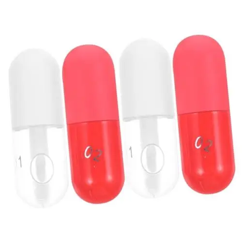 Produktbild: Ipetboom 4 Stück Lippenöl Lippenfüller Kosmetik Für Die Lippenhaut Klarer Lipgloss Lippen Auffüllen Lippenauffüllender Glanz Nahrhaft Lippenvergrößerung Pflanzliche Essenz Briefmarke