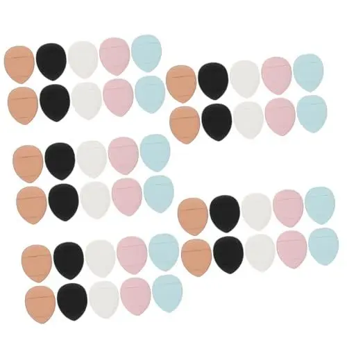 Produktbild: Ipetboom 50stücke Teiliges Make-up Schwämme Waschbare Puderquasten Für Präzise Anwendung Geeignet Für Foundation Und Concealer Farben Für Makelloses Make-up Und Einfache Handhabung