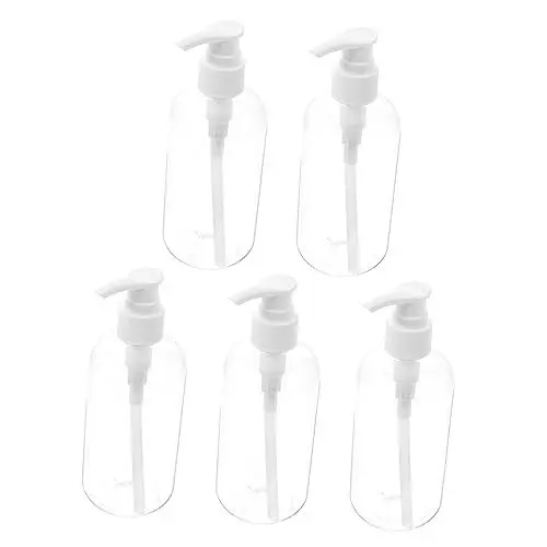 Produktbild: Ipetboom 5St Badeflasche für Haustiere Badezimmerseifenspender Pumpflaschen aus Kunststoff Shampoo flüssigseife Lotionspender Händedesinfektionsflasche Flasche duschgel