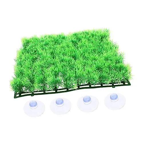 Produktbild: Ipetboom Realistische Aquarium Teppich Künstliche Gras Pad Aquarium Dekoration Lebensechte Gras Matten