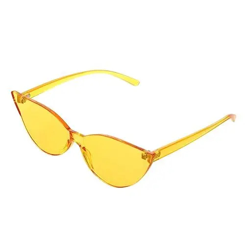 Produktbild: Ipetboom Cat Eye Sonnenbrille für Frauen Kreative Farbige Party Sonnenbrille für Strand Leicht und Langlebig für Outdoor Aktivitäten und Besondere Anlässe