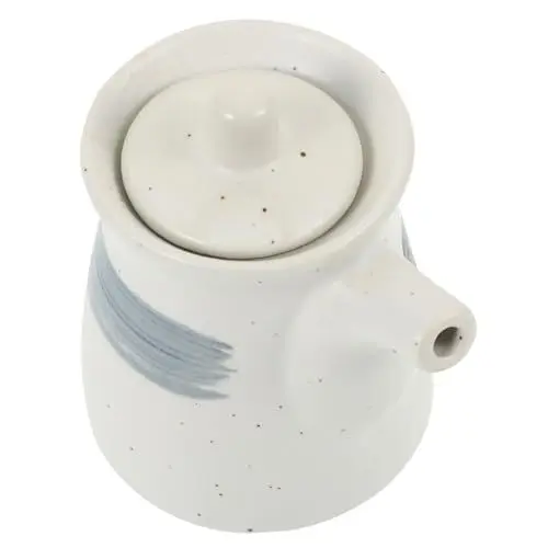 Produktbild: Ipetboom Japanische Keramik Sojasaucenspender Essigflasche und Gewürzkrug für Küche und Gastronomie Leicht zu Reinigen Design für Sojasauce und Essig