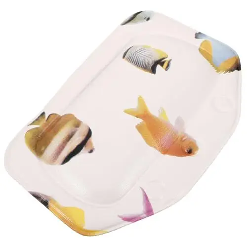 Produktbild: Ipetboom Luxuriöses Badewannenkissen Badewannenkissen Für Die Badewanne Mit Fischmuster Cup-kopfstützenkissen Für Die -badewanne