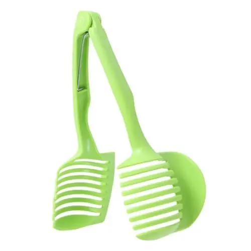 Produktbild: Ipetboom Multifunktionaler Obstschneider mit Ergonomischem Griff Leichter DIY Food Slicer für Tomaten Kartoffeln Erdbeeren und Eier Küchengerät für Schnelles und Bequemes
