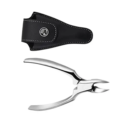 Produktbild: Ipetboom Nagelschneider 1 Satz Nagel knipser mit Adler schnabel Nagelhautentferner Schere Nagelhautschneider Nagelschere mit Aufbewahrungstasche Nagelzange für eingewachsene Nägel Trimmer
