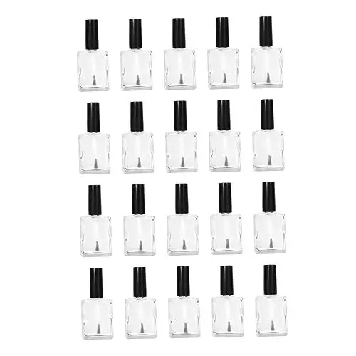 Produktbild: Ipetboom Terrarien 20St Flasche Nagellack Aufbewahrung von Nagellack Aufbewahrungsbehälter für Nagellack Nagelgellack klares Nagelgel Aufbewahrungsflasche für Nagellack Glasflasche