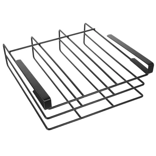 Produktbild: Ipetboom Untergestellhalter Für Becher Schrank Küchen-hängeleiste Ohne Lochen Platzsparendes Gestell Als Utensilienhalter-ständer Schrank-unter-organizer Zum Aufhängen Von Kochutensilien
