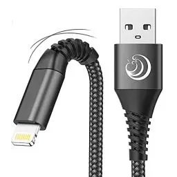 Produktbild: iPhone Ladekabel,Lightning Kabel (2Pack 1.8M+1M) iPhone Schnellladekabel MFi Zertifiziert iPhone Kabel Nylon Fast USB Ladekabel für iPhone 11 12 13 14 Pro Max XS Max XR X 8 7 6 6s Plus SE 2020