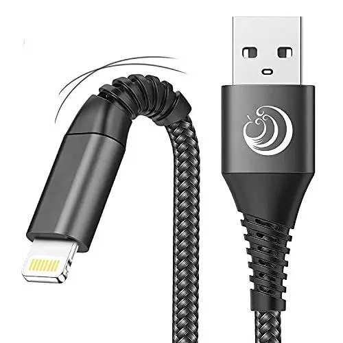 Produktbild: iPhone Ladekabel,Lightning Kabel (2Pack 2M+1M) iPhone Schnellladekabel MFi Zertifiziert iPhone Kabel Nylon Fast USB Ladekabel für iPhone SE 2020 11 12 13 14 Pro Max XS Max XR X 8 7 6 6s Plus,iPad