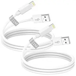 Produktbild: iPhone Ladekabel Original Apple MFi Zertifiziert, USB Lightning Kabel 1M 2Pack, USB iPhone Kabel 1M iPhone Lightning Ladekabel Schnellladekabel für Apple iPhone 14 13 12 11 Pro Max/XS/8/7/6/5/SE,iPad