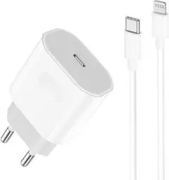 Produktbild: ipremium iPhone Schnellladegerät Schnellladekabel 25W USB C Ladegerät mit 2M Ladekabel für iPhone 14/13/12/11/Pro Max/Mini/SE/Xr/X/Xs Max, iPad