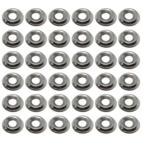 Produktbild: iplusmile Hohe 100 Pcs 304 Edelstahl Fischaugen Dichtungen Für Einfache Schraube Befestigung Unterlegscheiben