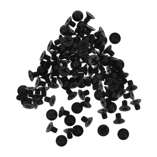 Produktbild: iplusmile 100stücke Schrauben Für Kunststoff Nylon Schrauben Sortiment Kreuzschlitz Mit Linsenkopf Schraube Nylonscheiben