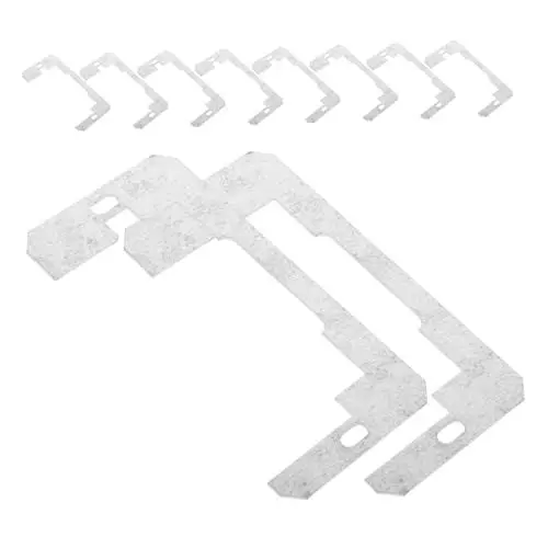 Produktbild: iplusmile 10 Stück Metall-steckdosen-abstandshalter Wandplatten-abstandshalter Für Schaltkästen Kunststoff- Und Metalldesign