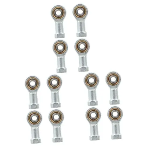 Produktbild: iplusmile 12 Stk Gelenklager ersatzteile sparabos kündigen Kugelgelenk Zu fordern Stangenendverbinder Mechanikerzubehör stoßverbinder Lager für Stangenende Pleuellager Rostfreier Stahl