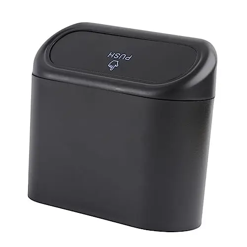Produktbild: iplusmile Auto-mülleimer Sitz-hintertür-mülleimer Auto-abfallbehälter Hängende Aufbewahrungsbox Organizer Schwarz