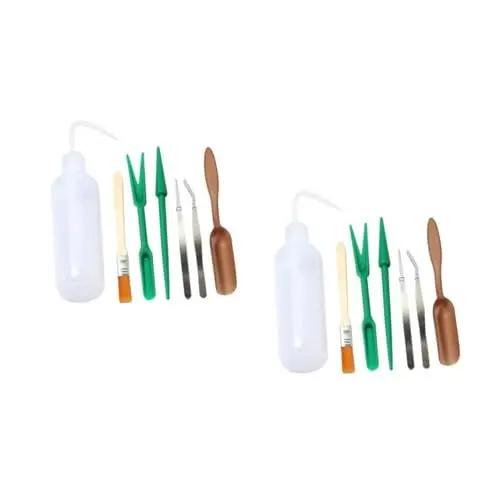 Produktbild: iplusmile 1 Satz Gartenwerkzeug-Set Gartenkellen Mini-Schaufel Für Pflanzen Gartenarbeit Gartenbedarf Garten Kellen Topf Gartengeräte Transplantationswerkzeug Spender Gartenbausatz 7 Stück