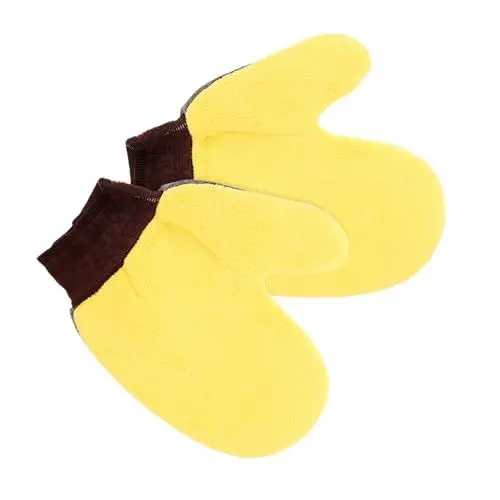 Produktbild: iplusmile 2stücke Waschhandschuhe Für Dicke Kratzfreie Reinigungshandschuhe Aus Mikrofasern Für Waschen Wachsen Und Staubentfernung Langlebiges Autozubehör