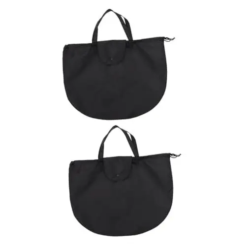 Produktbild: iplusmile 2St Helmtasche Motorradhelmträger tragbare Tasche Motorradtasche Motorradträger helmbeutel motorradhelm Tasche verschleißfeste Helmhalterung Helmbehältertasche Polyester Black