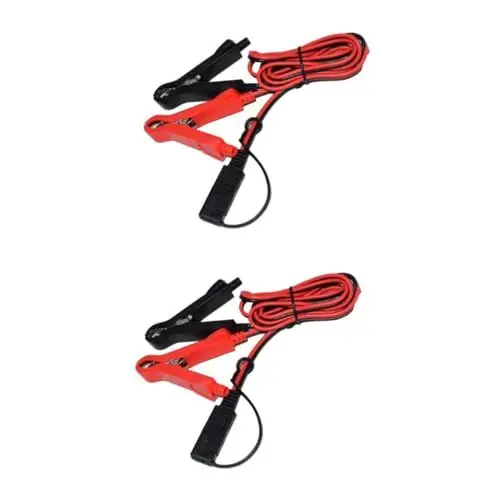 Produktbild: iplusmile 2St Inline-Sicherung Netzteiladapter batterieladegerät solar akku ladegerät solar motorradbatterie ladegerat Krokodilklemmen ladekabel adapter Stromkabel Zubehör 10 A