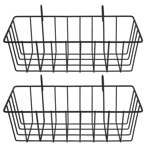Produktbild: iplusmile 2-Teiliger Kaninchen-Heu-Futterspender Meerschweinchen-Heu-Futterspender Mit Robustem Metallrahmen Heuhalter Futterspender Für Kleintiere Einhakbarer Futtertrog Für Hasen